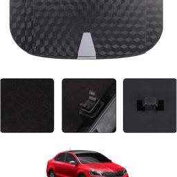 Black Sunglass Protective Holder For Car Dashboard Universal 215 Black Car Sunglass Clip Holder-image-10