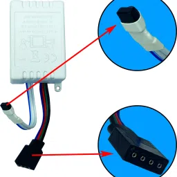 Vincentvolt 12V DC LED Strip RGB Remote Controller Smart Power Strip image 2