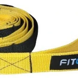 Strap/Stretch Bands/Belt 10 Loop Options with Extra Safe Adjustable Polyester Yoga Strap-11