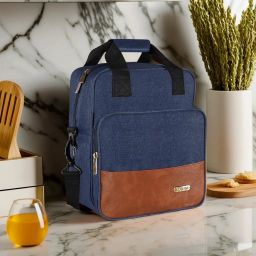 Daily Use Blue Office/School Insulated Men & Women Tiffin/Lunch Bag-OB-TB13 Waterproof Lunch Bag-image-47