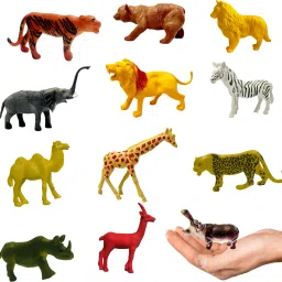 Animal Toy Set for Kids – Fun & Educational Set of 12 Mini Figures – 5-6 cm-15