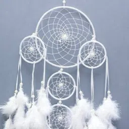 Dream Catcher, Wall Hangings, Crafts, Home Décor, Balcony, Garden Feather Dream Catcher-image-30
