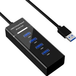 SDMINITEK 3.0 USB HUB 4 Port 3.0 USB HUB High-Speed Portable Mini-Hub 3.0 Super Speed for Pendrive, Mouse, Keyboards, Camera, Mobile, Tablet, PC, Laptop, TV Etc. USB Hub-25