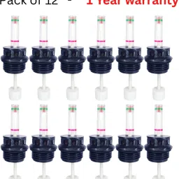 Inverter battery water level float indicator cap set 30mm thread pack of 12 Height Gauge-9