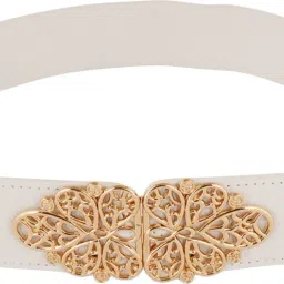 Women White Nylon Belt-image-66
