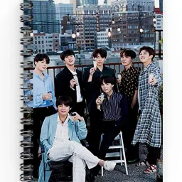 BTS A5 Diary RULED 160 Pages-17