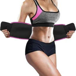 Tummy Trimmer Exercise hot belt for pain relief Men, Women Shapewear-image-14
