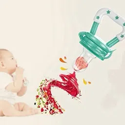 Baby BPA Free Silicon Teether for Food Feeding Teether and Feeder-image-15