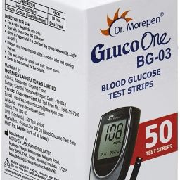 Dr. Morepen Gluco-One BG-03 Blood Glucose 50 Test Strips Only Glucometer-image-13