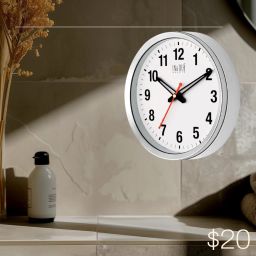 Analog Dark Blue Clock-image-88