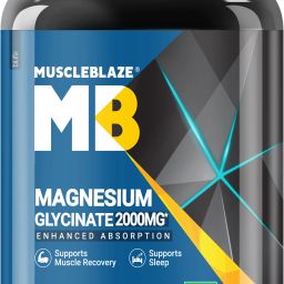 Magnesium Glycinate 2000mg (440mg Elemental Magnesium) | For Men and Women-image-1