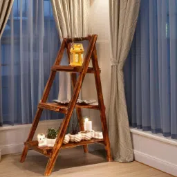 wenex crafts Engineered Wood Open Book Shelf image 2