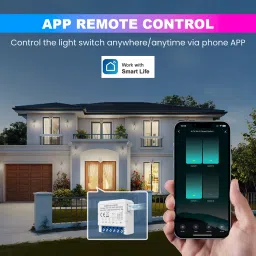 amiciSmart 4-Gang WIFI Switch with Dual Way Control,10A 220VAC Smart Switch Smart Switch image 4