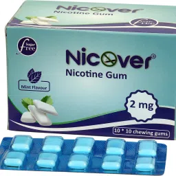 Gums 2mg Nicover Sugar Free Mint Flavor Smoking Cessations-12