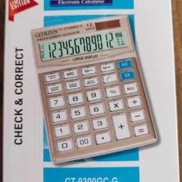 pw pencilwala 9300GC-G SMART CALCULATOR WITH BIG SCREEN BIG GLASS BUTTON BasicCalculator image 2