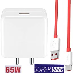 EliteGadgets 65 W SuperVOOC 6 A Wall Charger for Mobile with Detachable Cable-image-56