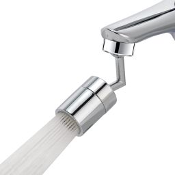 zucllin Swivel Sink Faucet Aerator Big Angle Dual-function 2-Flow Sprayer Faucet Head Faucet Nozzle image 2