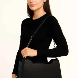 Purple Women Hand-held Bag women hand bag-image-33