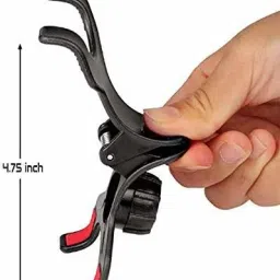 Saztech BBD Foldable Metal Built Lazy Bracket Multi-Angle Stand Flexible Clip Mount Mobile Holder image 2