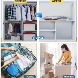 5Pack Vacuum Compression Storage Bags With Pump,Space Saver Sealer Bag DN490 Travel Storage Vacuum Bags-image-68