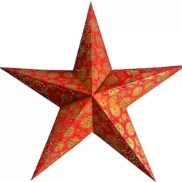 Paper Star Hanging Lantern_Red_AZ79pack of 1 Red Paper Hanging Lantern-image-84