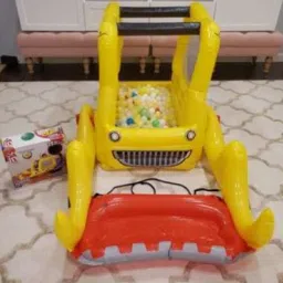 Dozer (IND*97) Ball Pit, 25 Play Balls Included Multicolor. Inflatable Ball Pits-39