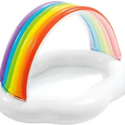 rainbow cloud shape bath pool for kids Inflatable Swimming Pool Inflatable Swimming Pool-3