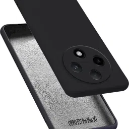 Back Cover for Oppo F27 Pro Plus 5G, Matte Rubberized Soft Silicone Protective Cloth Inside-picture-26