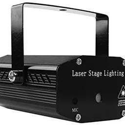 wundervox IXI -301-WX-Mini Single Pattern Dotted Laser Pointer Projector Light (RGB) Shower Laser Light-picture-9