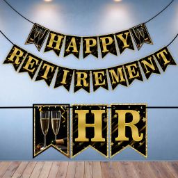 Happy Retirement Banner, Retirement Party Banner, Retirement Party Decorations Banner-image-14