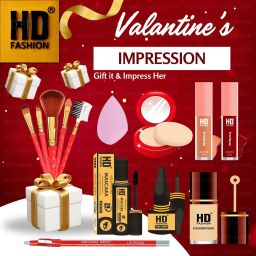 Valentine’s Special Makeup Kit Gift Set Lipstick, Foundation, Brushes & More 252-image-96