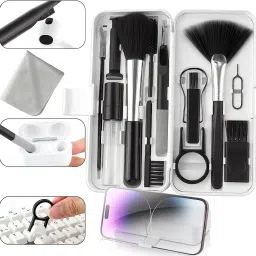 HumBiG ™18 in 1 Electronic Cleaner Kit Cleaning Pen,Laptop Screen Keyboard Cleaning for Computers, Gaming, Mobiles, Laptops-image-30