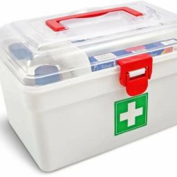 Medicine Cabinets First Aid Kit Plastic Storage First Aid Kit !! Travelling Pill Box Pill Box-19