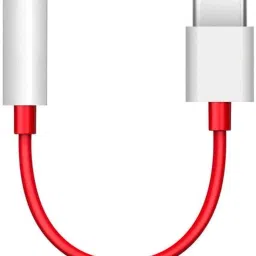 Skymac Red And White Type C to 3.5 mm Jack Connector, Noise Cancelling Headphones Jack Converter for Phone Converter-30