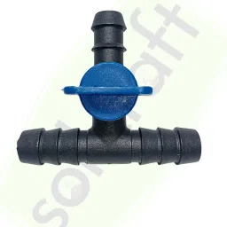 16mm TeeTap cock connectors (PACK of100) lateral pipe plant watering accessories Drip Irrigation Kit-image-17