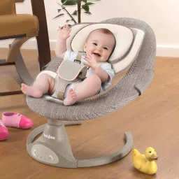 Premium Automatic Electric Baby Swing Cradle with Adjustable Speed Bouncer-5