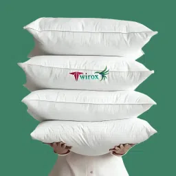 ULTRA SOFT LUXURY Cotton Solid Sleeping Pillow Pack of 4-image-44