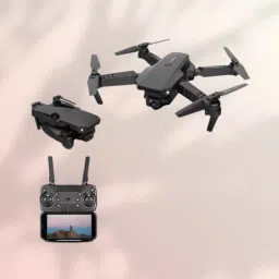 E99 Foldable Pro Drone for Kids | Obstacle Avoidance rone 2 Batteries_25 Drone-99
