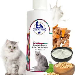 Keratin & Protein Hair Cat Shampoo For Persian Cat & Kitten | Strengthen & Shine Conditioning Fresh, Healthy Pet Fur Nourish, Deep-Cleansing & Removes Dirt | All Cat Breed Cat Shampoo-41