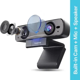 Peoplelink Astro A10 Conference webcam- 4K, Integrated Mic & Speaker, AI Auto-Framing 2 HDWebcam with Built-In Microphone with Night Vision USB Connectivity-8