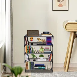 BOOKCASES Metal Open Book Shelf-16