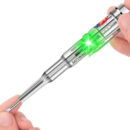 LED Light Screwdriver Tester Pen Analog Voltage Tester-10