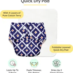 superbottoms basic BASIC Cloth Diaper with NEW Quick Dry UltraThin pads image 3