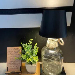umadev Wireless Bottle Lamp, 3 Color Dimming Rechargeable Wine Bottle Table Lamp image 2
