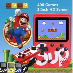 HG WORLD Sup R35X 2 Player Retro 400 In 1 Classic Video Game Portable Handheld Gaming Console Revisit Childhood,old video game (Best Gift & Fun) for All Ages 32 GB with Full HD AV Output, Video Game Hand, Double Player image 5