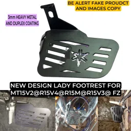 imad LADY FOOTREST FOR MT15/R15/FZ Foot Rest-image-4
