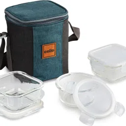 Elite Mix Lunch box 3 pcs set 3 Containers Lunch Box-image-31