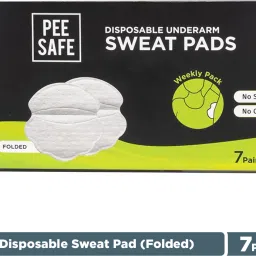 Disposable Underarm Sweat Pads (Folded) (14 Pads - 7 Pairs) Sweat Pads-image-32