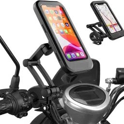 Waterproof Mobile Phone Holder 360° Rotation for Bike/Cycle Up To 7 inches Bike Mobile Holder-picture-12
