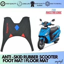 MS2 Washable Scooty mat Foot Mat bike Mat Floor Mat Hero Maestro Edge Hero Maestro Edge 125 Two Wheeler Mat-13